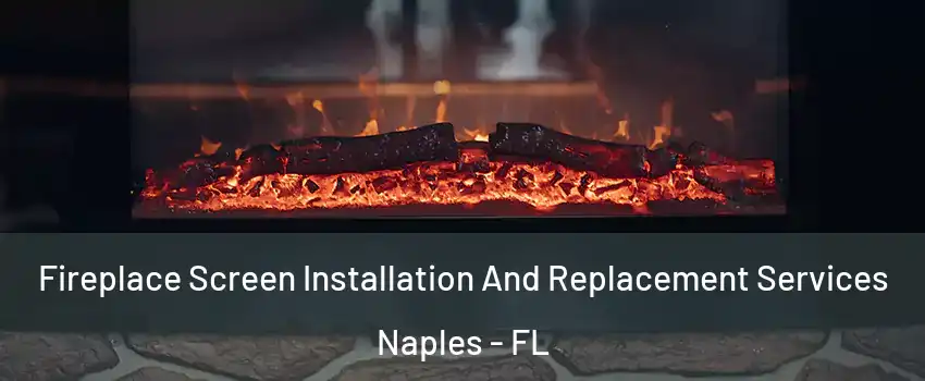  Fireplace Screen Installation And Replacement Services Naples - FL