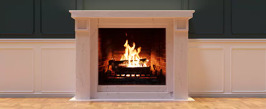 Open Flame Wood-Burning Fireplace Installation Services in Naples, Florida