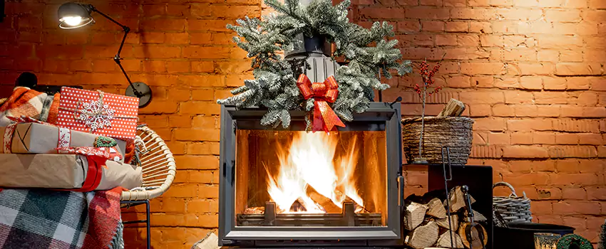Travis Industries Linear Gas Fireplace Installation in Naples, Florida