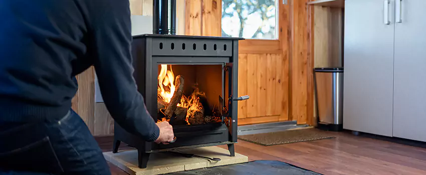 Open Hearth Wood Fireplace Installation in Naples, FL