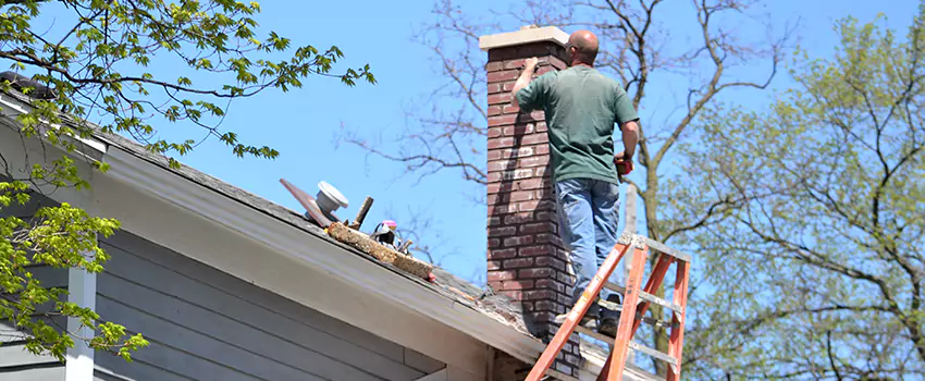 Vinyl and PVC Chimney Flashing Installation in Naples, FL